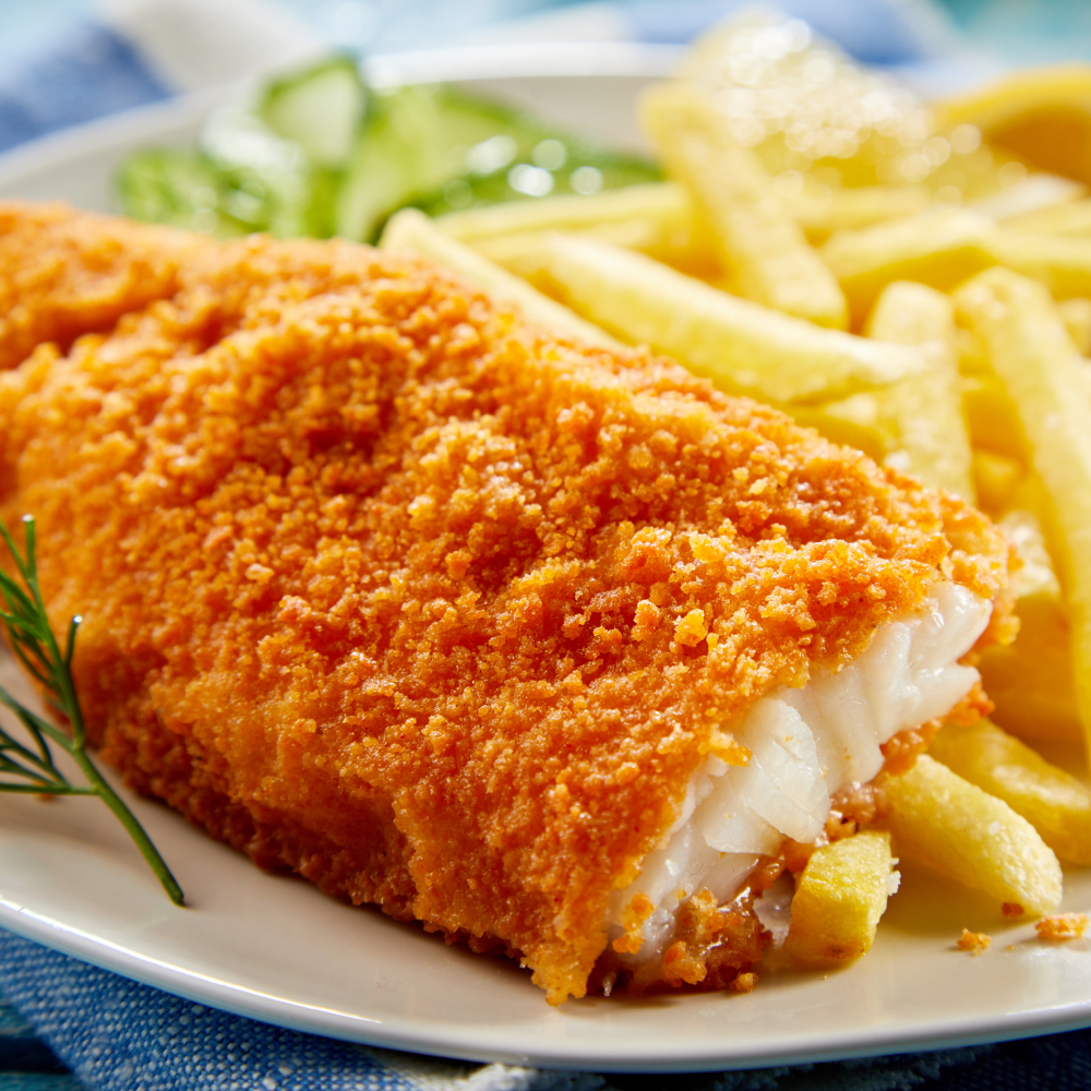 Crispy Fish Steak - Gandy Steak